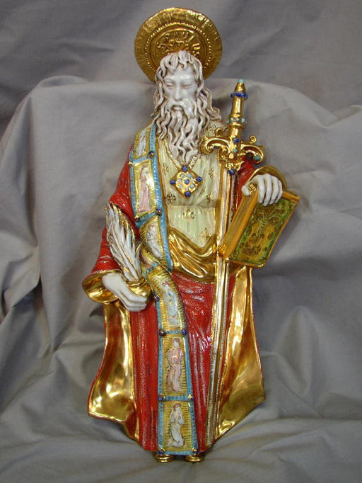 Saint Paul Hand-Painted Ceramic 15.5-inch