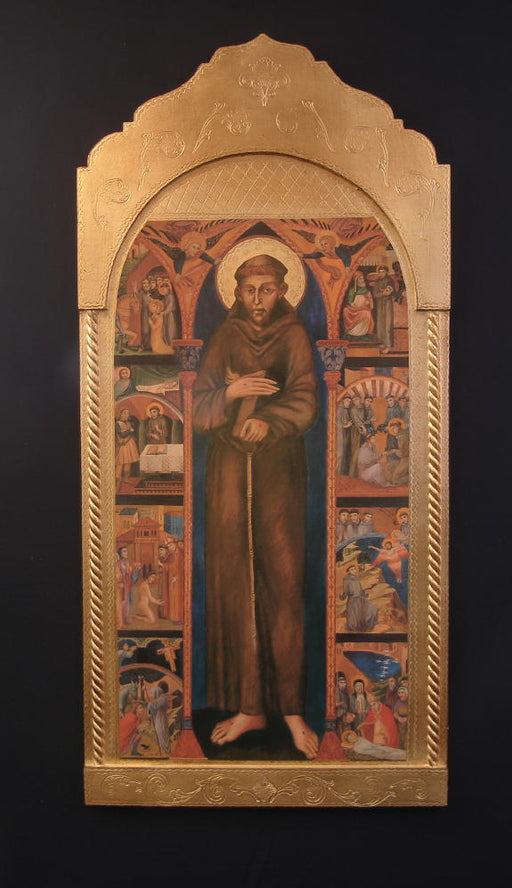 Life Of Saint Francis Florentine Plaque