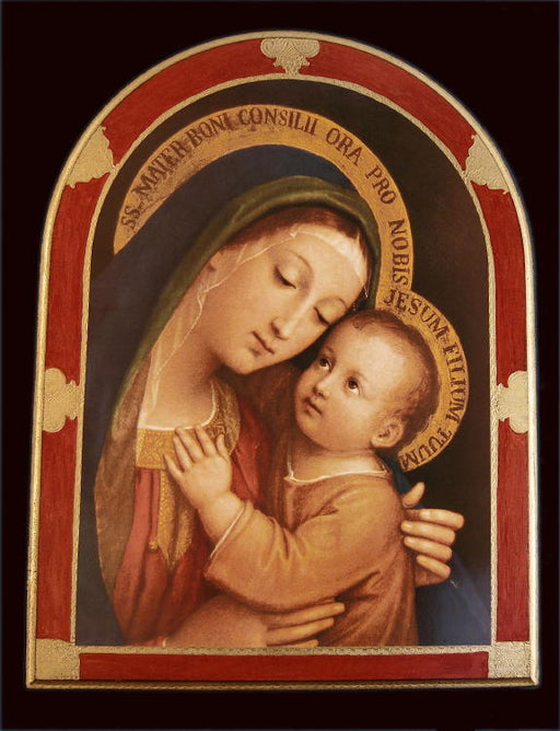 Our Lady Of Good Counsel By Sarullo 23 X 31-inch