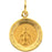 14K Yellow Gold Miraculous Medal - Petite