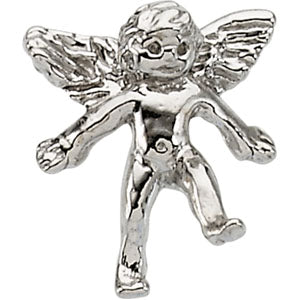 14K Gold Angel Lapel Pin