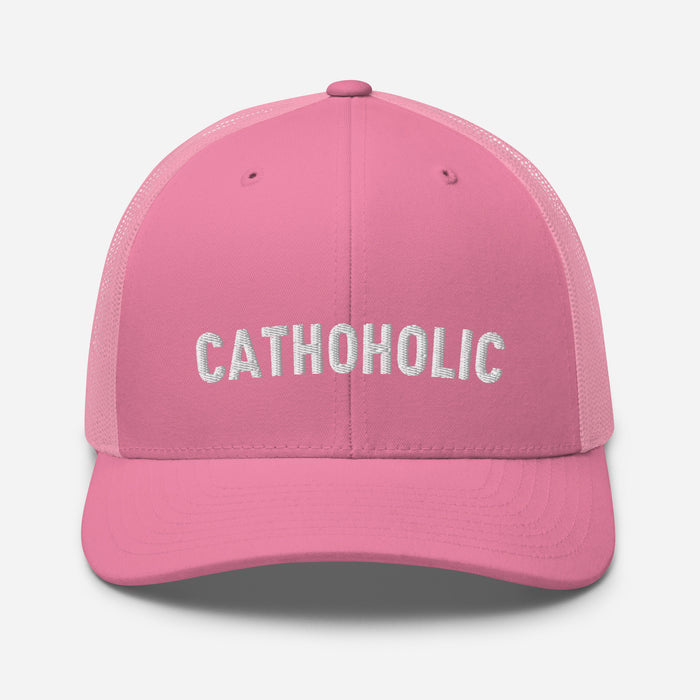 Cathoholic Trucker Cap