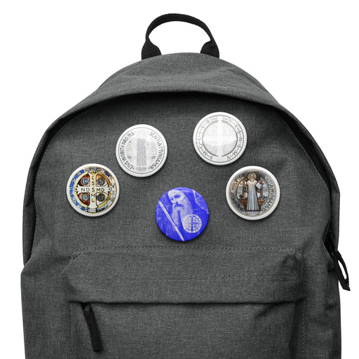 St. Benedict Medal Pin Button Set