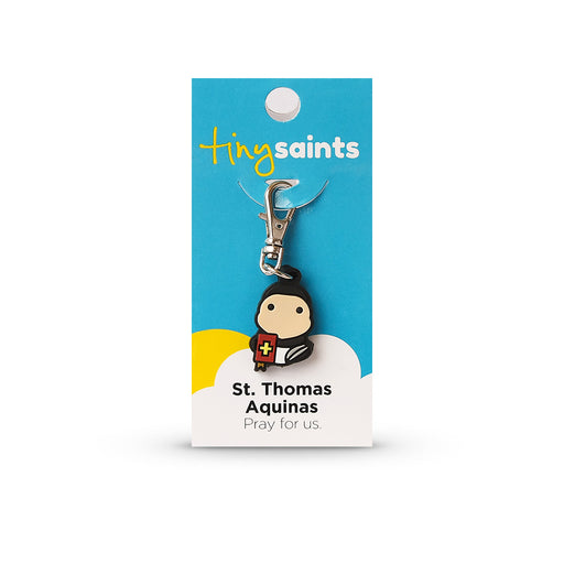 Saint Thomas Aquinas Tiny Saint Charm