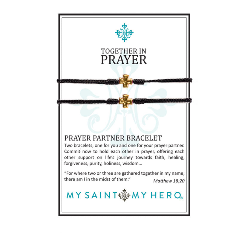 Prayer Partner Bracelets Ã"“ Gold Medal